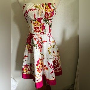 Women BEAUTIFUL MULTICOLOR FLORAL PRINT DRESS